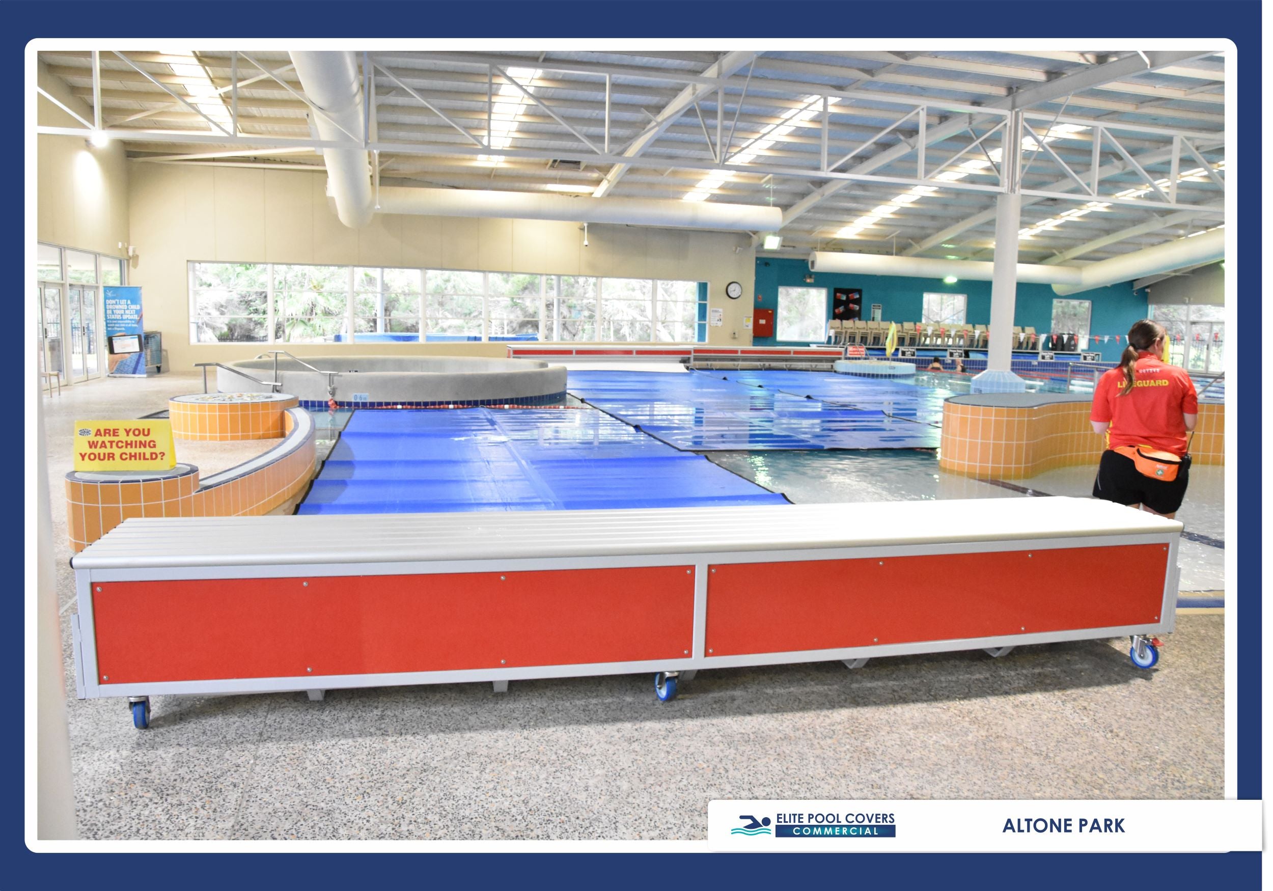 Elite Commercial Pool Cover applications