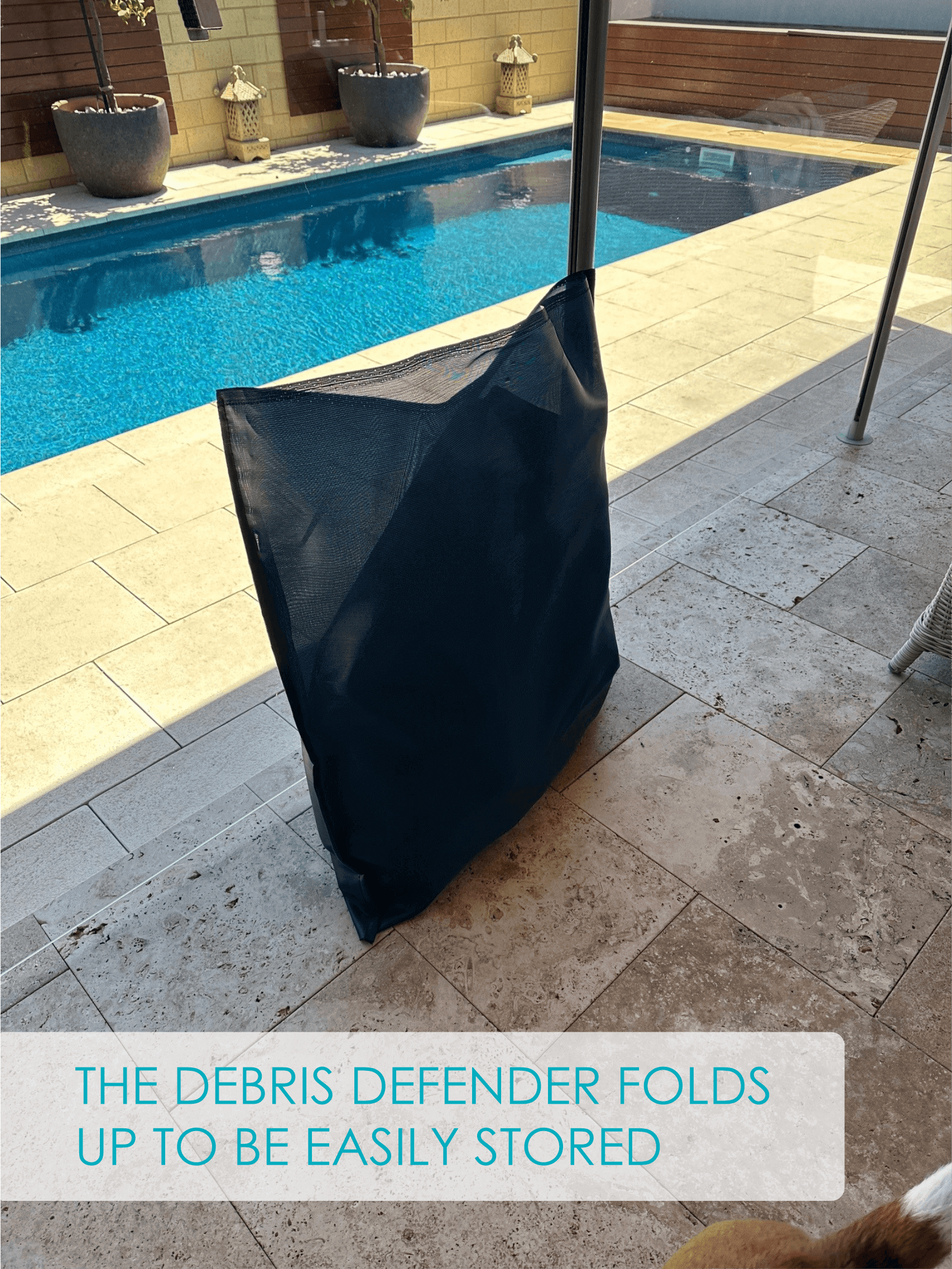 DEBRIS DEFENDER - MESH POOL COVER