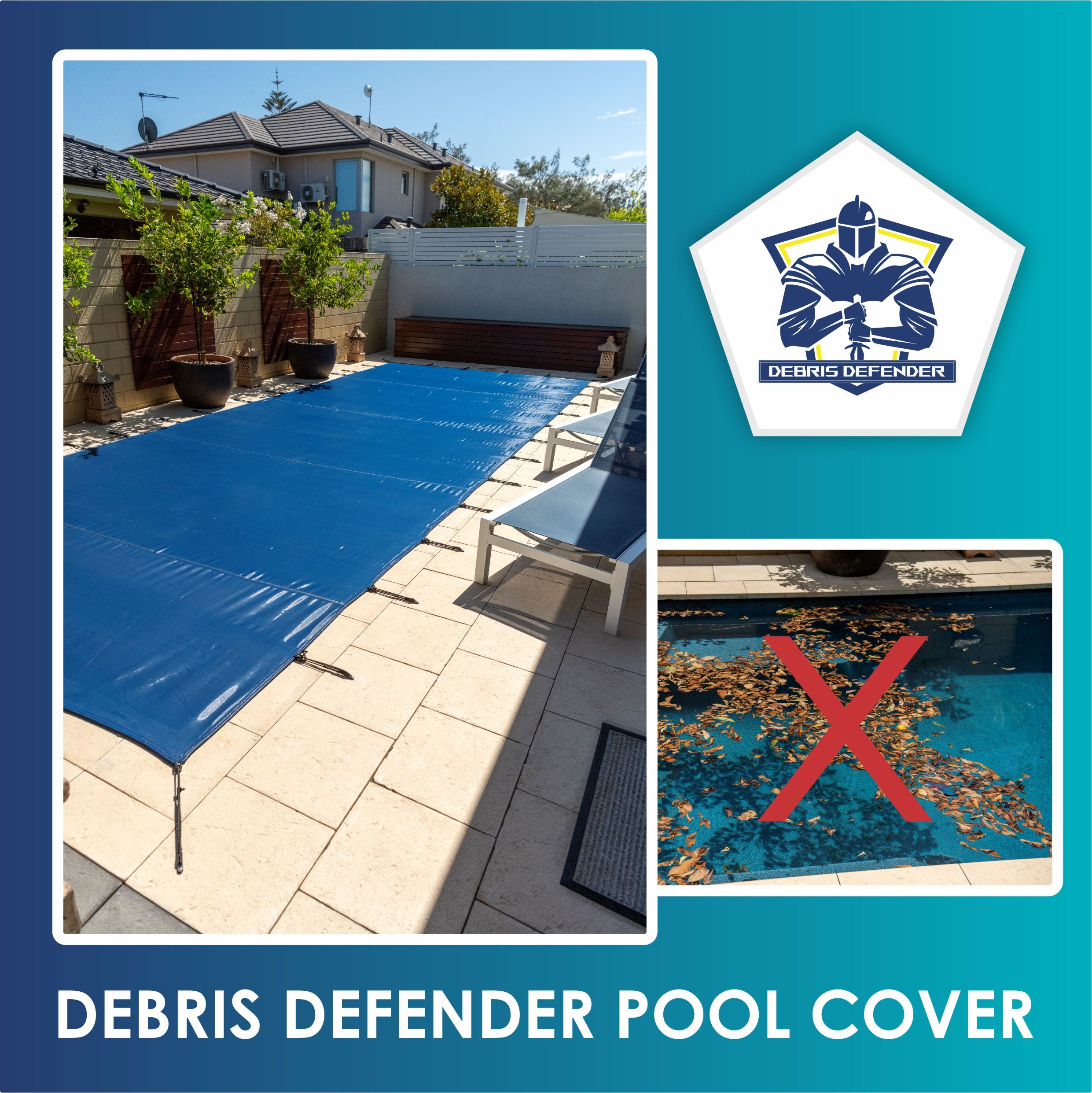 DEBRIS DEFENDER POOL COVER